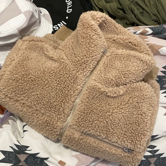 Wilfred Free Aritzia Teddy Jacket - Picture 4 of 8